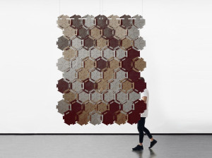 Акустическая подвесная панель из ПЭТ