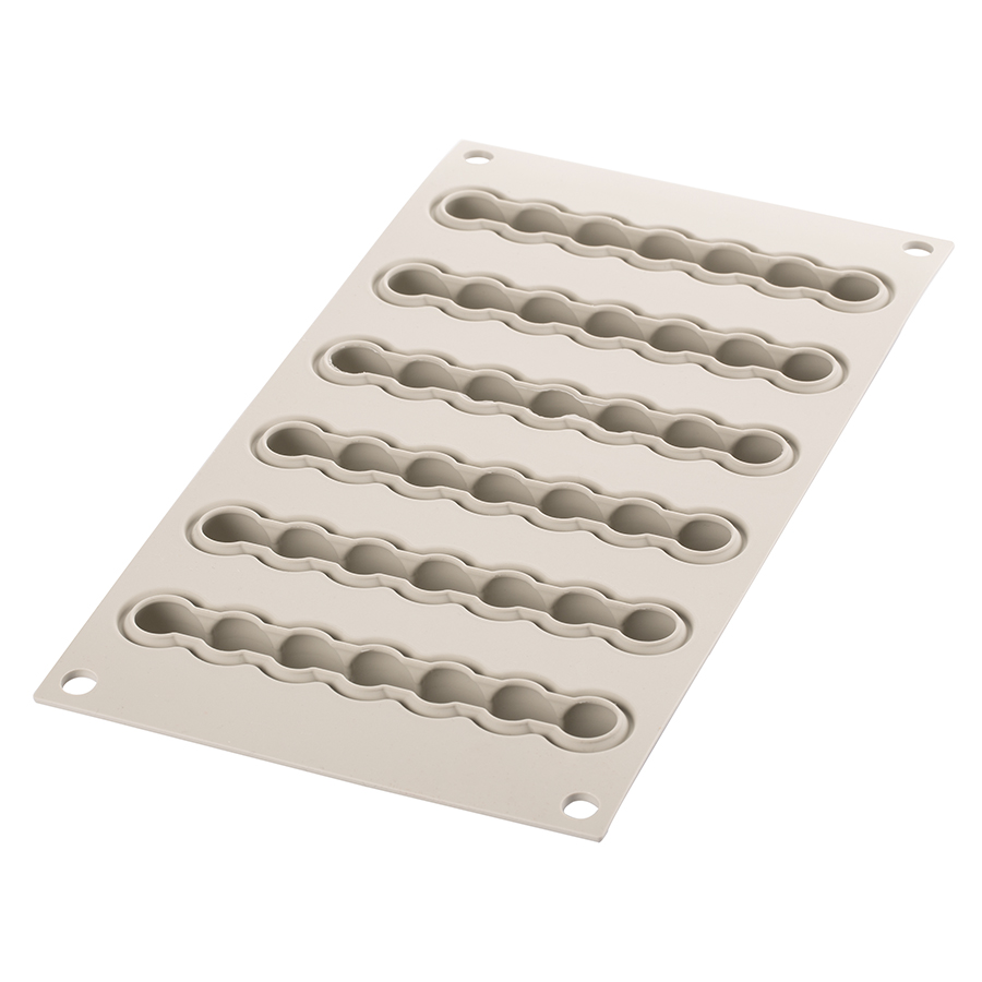 25.284.13.0065 Набор из 2 силиконовых форм для приготовления эклеров chic eclair Silikomart  - Вид №5