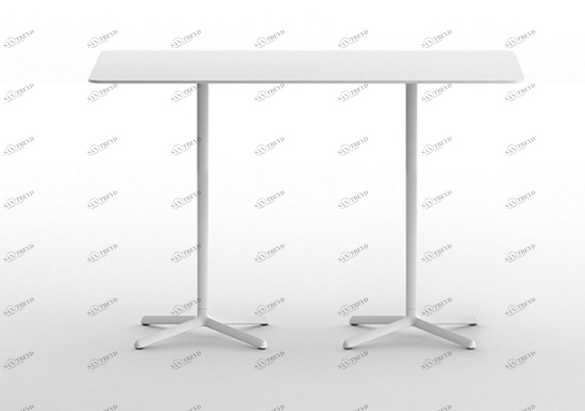 arrmet Прямоугольный стол с основанием 4 звезды Clivo sun-id-1363677