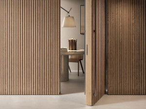 Заподлицо с дубовой стеной