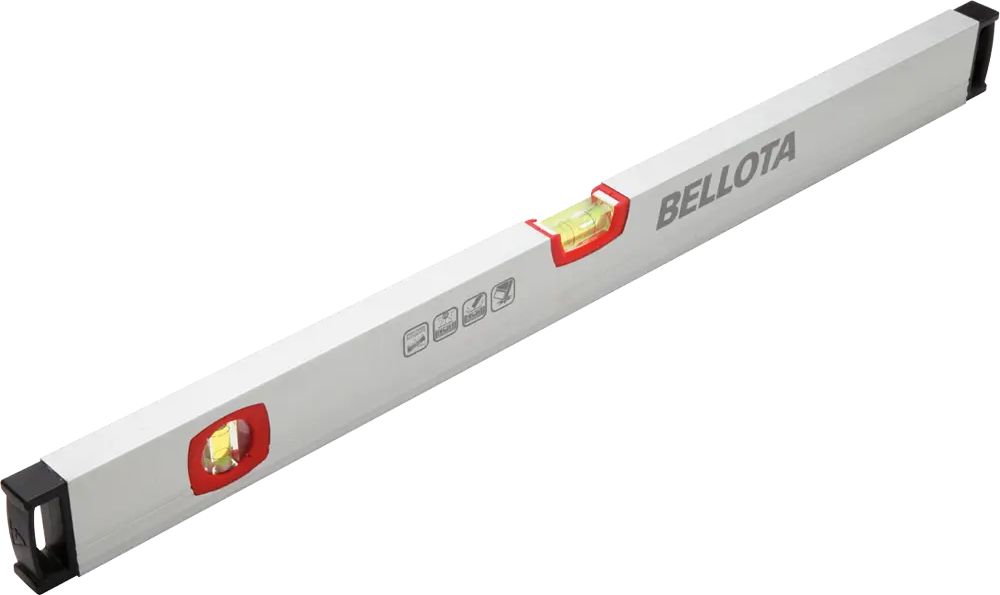Профессиональный пузырьковый уровень Bellota 800 мм с двумя глазками 84257740