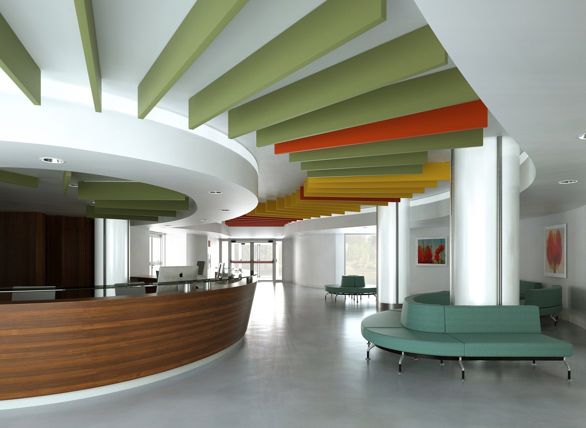 Звукопоглощающая потолочная панель Caruso Acoustic FLAG ARCH-00077713 - Вид №5