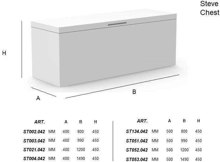 BLOSS Подставка для дров из нержавеющей стали Cassapanche sun-id-1481686 - Вид №4