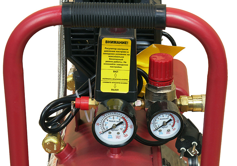 Компрессор поршневой безмасляный Энергомаш ВК1-24БМ 9179801 STDN-0004612 - Вид №3