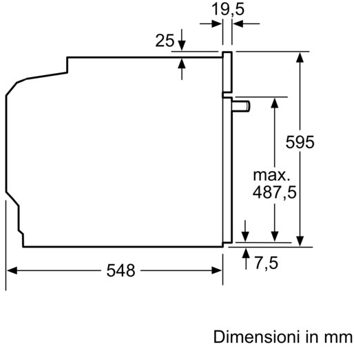 Siemens Встроенная пиролитическая духовка Iq500 Hr478g5b6s  - Вид №5