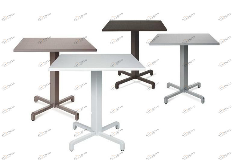 Nardi Алюминиевый садовый стол с порошковым покрытием и основанием 4 звезды sun-id-1457453