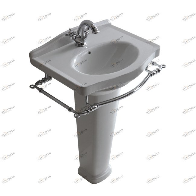 8431M Напольная раковина стоящая овальная Galassia ETHOS