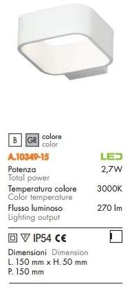 Rossini Illuminazione Светодиодный уличный настенный светильник Klaus sun-id-1412156 - Вид №1