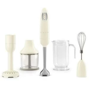 Блендер погружной Smeg HBF02, кремовый