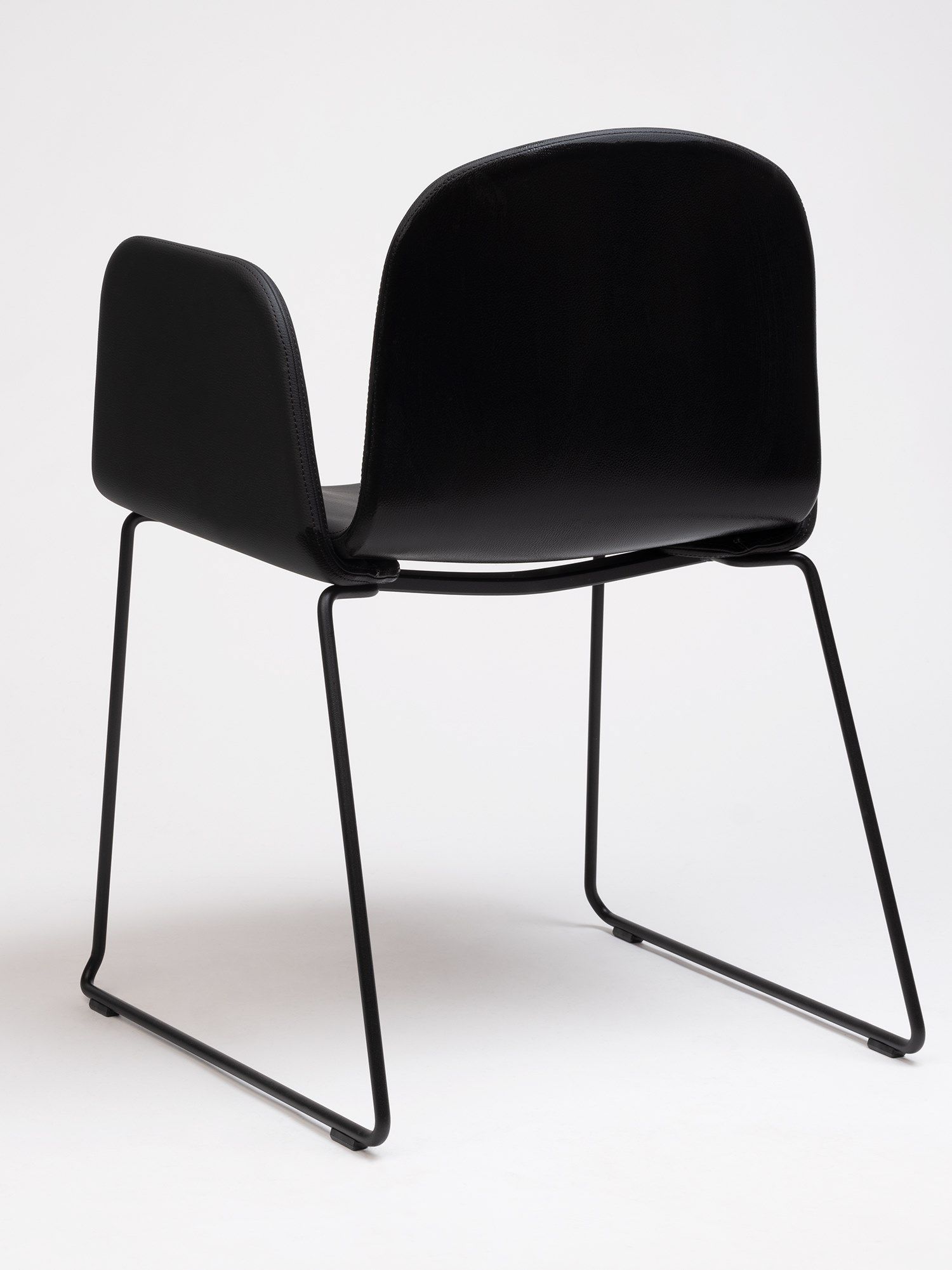 Кожаный стул с подлокотниками ONDARRETA Bob XL ARCH-00057436 - Вид №1