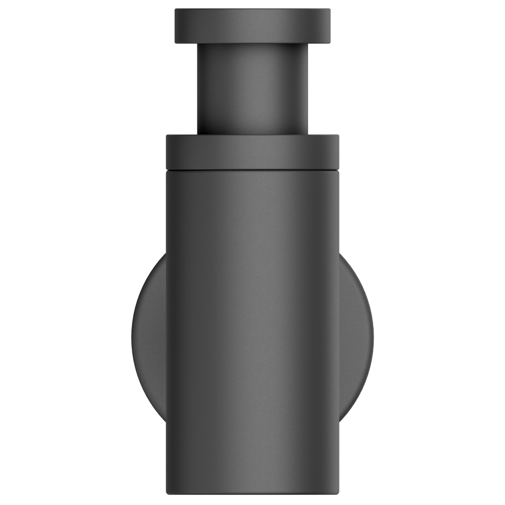 Duten Матовый черный круглый сифон для бутылок и удлинительная трубка A860-N  - Вид №1