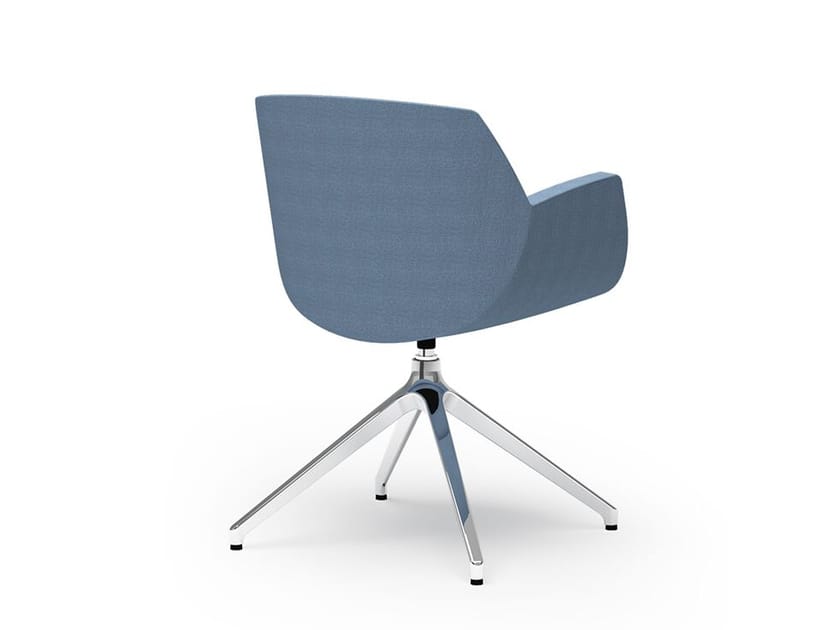 Вращающееся кресло на насесте с подлокотниками SCHNEEWEISS interior LOUNGE 630 - 631/V ARCH-00039438