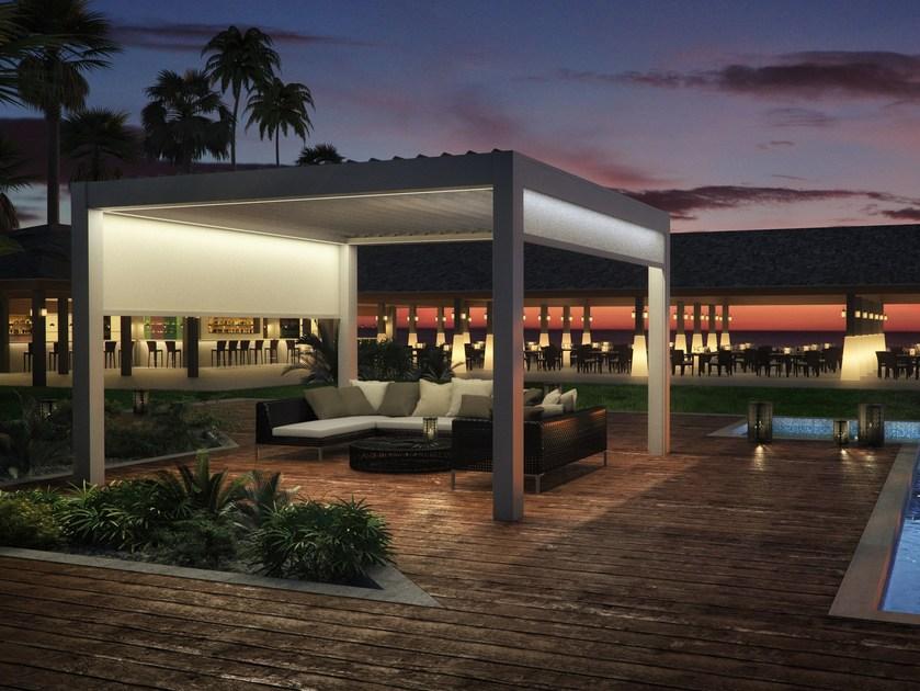 PRATIC F.lli ORIOLI Отдельностоящая пергола с регулируемыми жалюзи Opera sun-id-1500716 - Вид №4