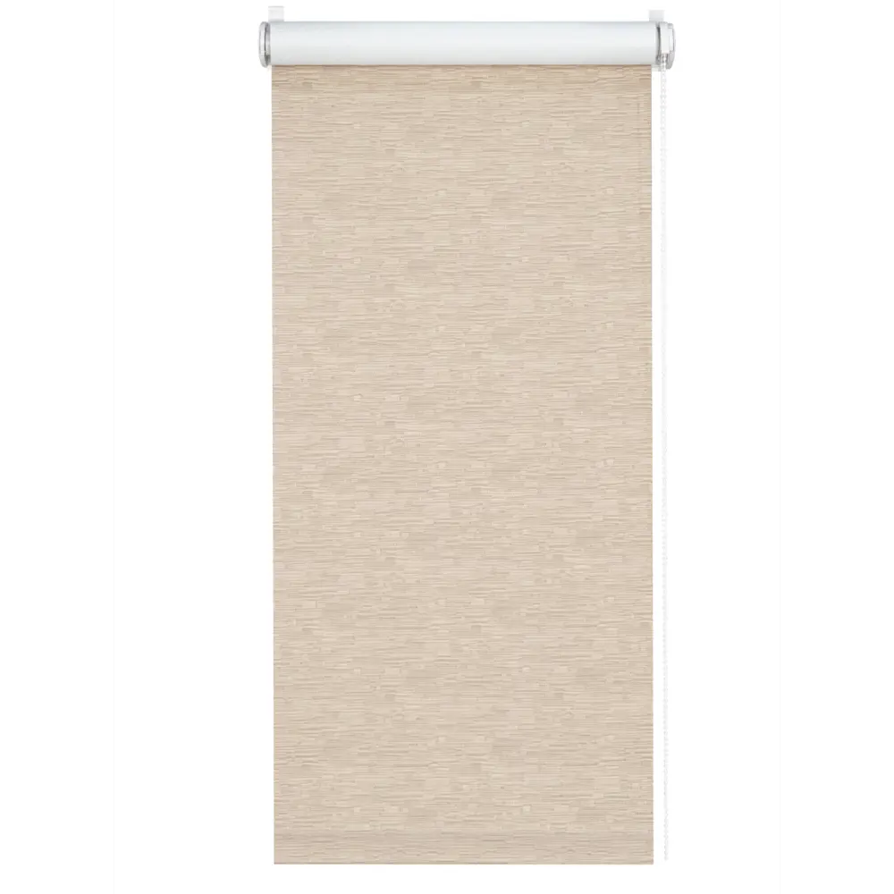 Штора рулонная блэкаут Эко 80x160 см бежевая 82023923 STLM-2150375 Santreyd