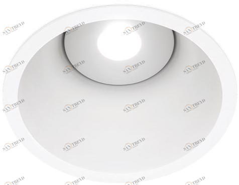 Arkoslight Круглый встраиваемый светодиодный светильник из алюминия Lex eco sun-id-1406837