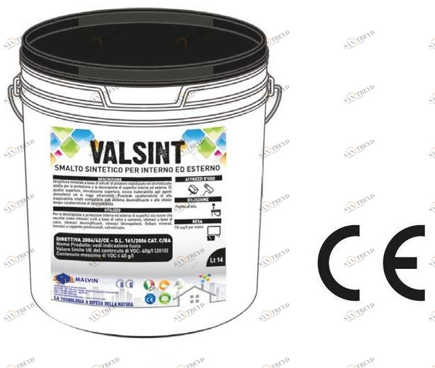 malvin Синтетическая эмаль на основе алкидных смол sun-id-1455282