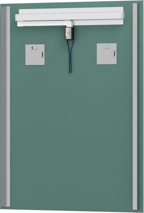 BY 2102 Зеркало со встроенным LED-светильником 3,5 W EVOFORM Ledline - Вид №2