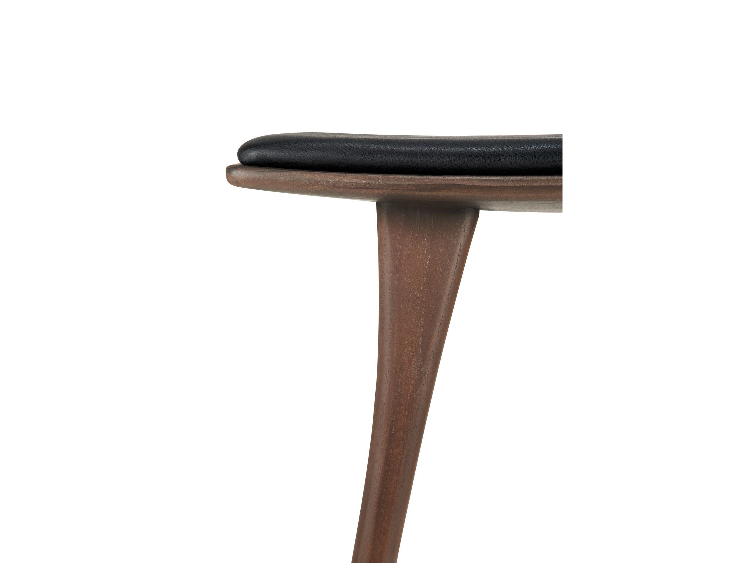 Кухонный стул из тикового дерева с мягким сиденьем Ethnicraft кость ARCH-00059680 - Вид №4