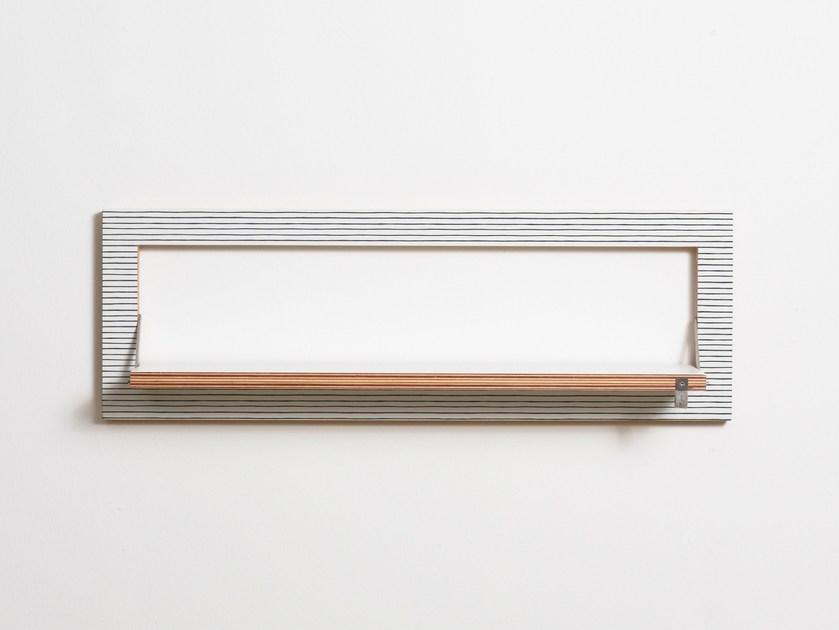 AMBIVALENZ Складная фанерная полка Fläpps shelf 80×27-1 Fl060045 - Вид №3