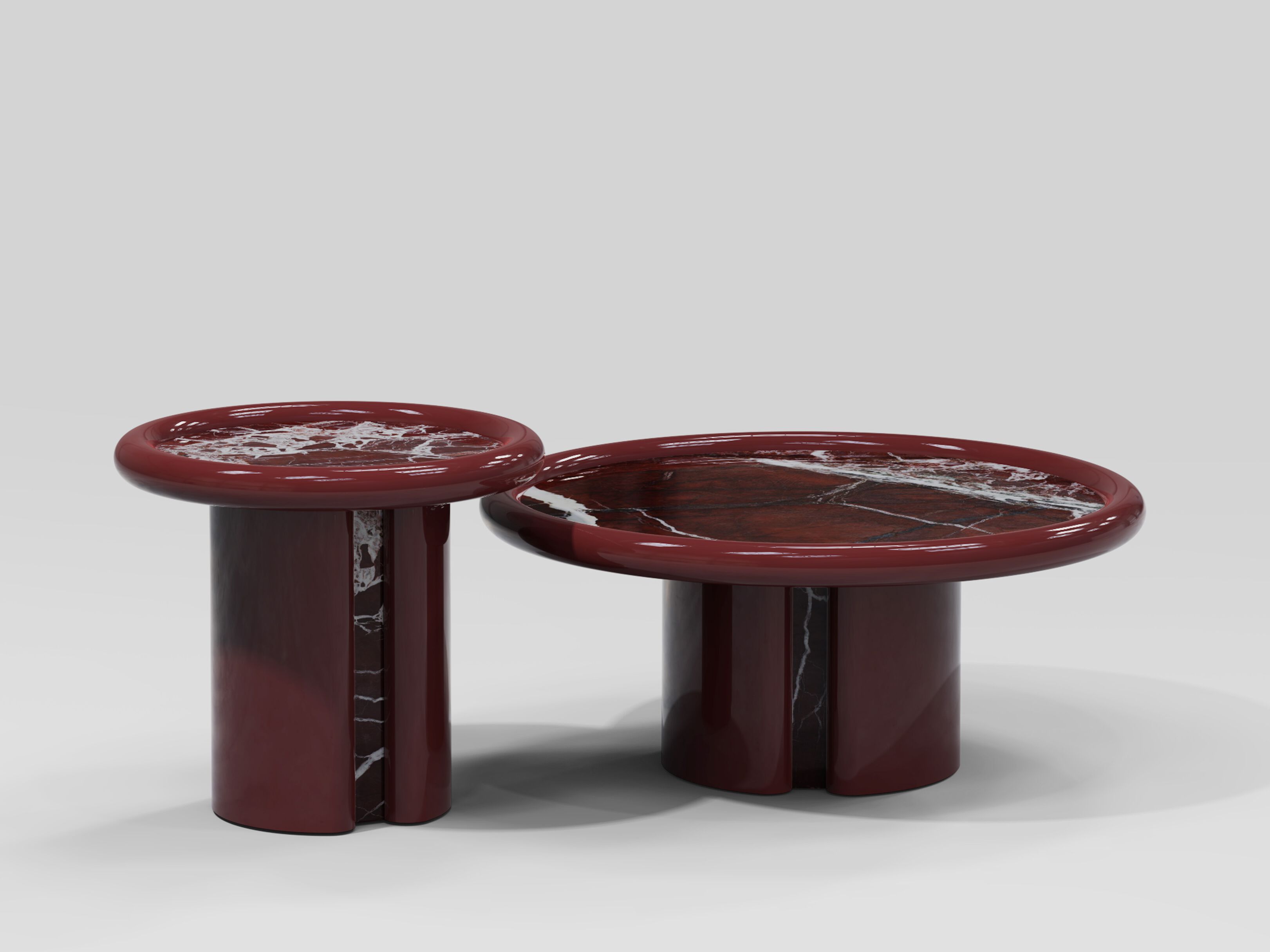 Мраморный круглый журнальный столик Secolo MOONRISE ARCH-00075175 - Вид №4