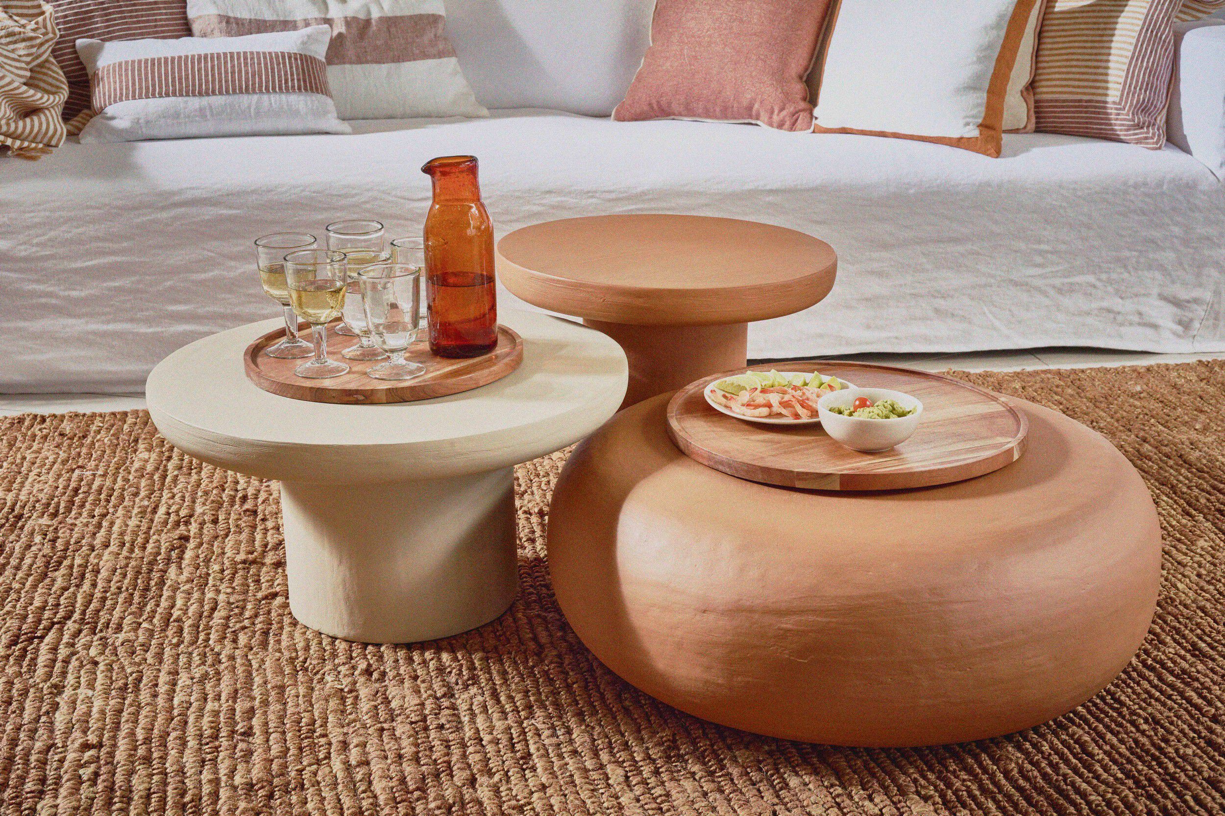 Круглый гипсовый пуф POMAX PRETORIA ARCH-00084080 - Вид №4