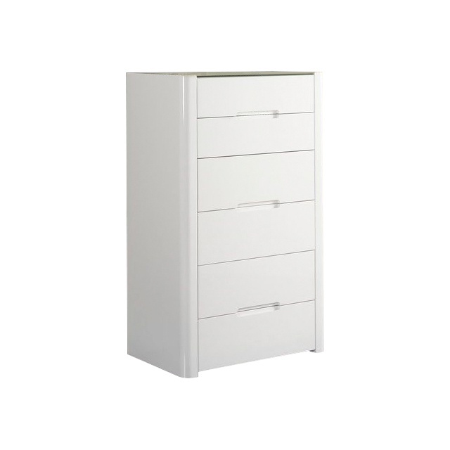Комод белый высокий с 6 ящиками Bumblebee 3 ESF КОМОД BUMBLEBEE 043914 Белый  - Вид №1