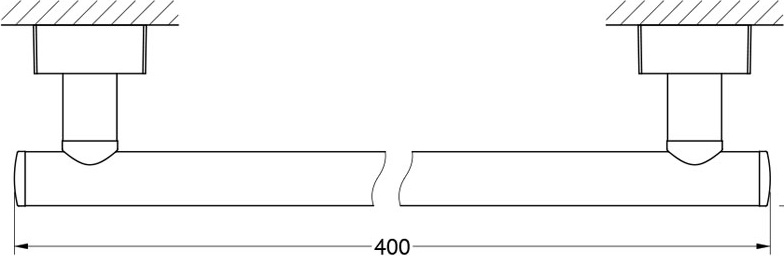 ESP 030 Штанга для полотенца 40 cm FBS Esperado - Вид №1