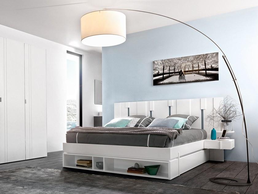 GAUTIER Двуспальная кровать со встроенными прикроватными тумбочками Symphonie sun-id-1418664 - Вид №2