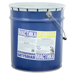 Мастика битумная каучуковая 17 кг 12170656 STLM-2067618