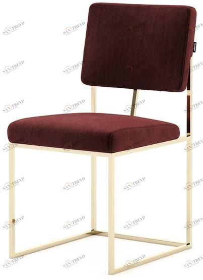 Domkapa Бархатный стул и стальная конструкция Gram Dkj21 
