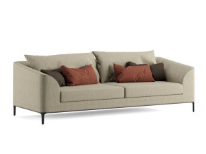 3-местный тканевый диван