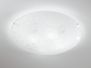 Стеклянный потолочный светильник