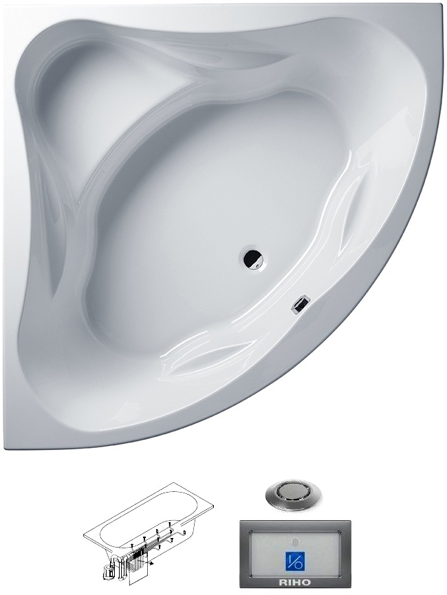 BC3500500000000_top1 Гидромассажная ванна Riho Neo Santreyd - Вид №1