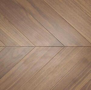 Паркет Ёлка Kjopmann Ругаланн Французская Ёлка Орех американский Рустик (Гладкая) 510х92 мм.