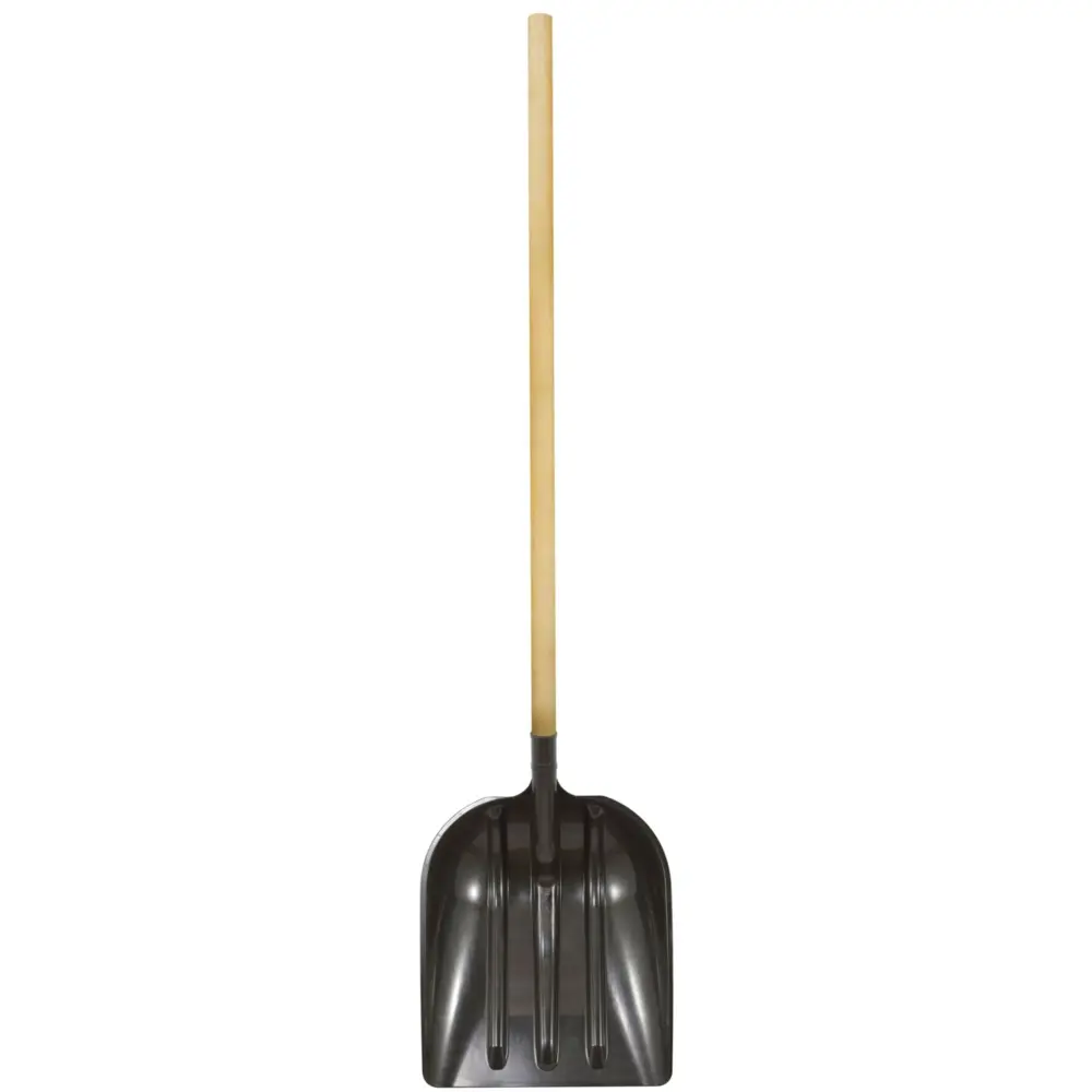 Лопата для уборки снега 40x47x160 см с черенком Дельта STLM-2091917