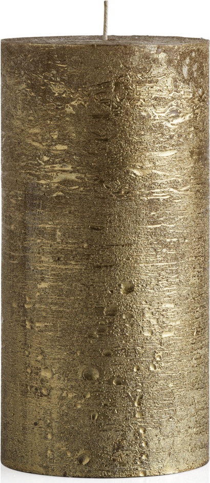 10643026 Luz your senses Свеча цилиндрическая Luz Your Senses 20см (золотистый) Парафин 