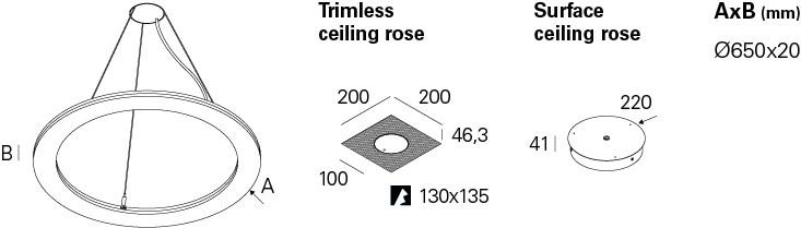 INDELAGUE | ROXO Lighting Светодиодная подвесная лампа Noah sun-id-1352753 - Вид №9