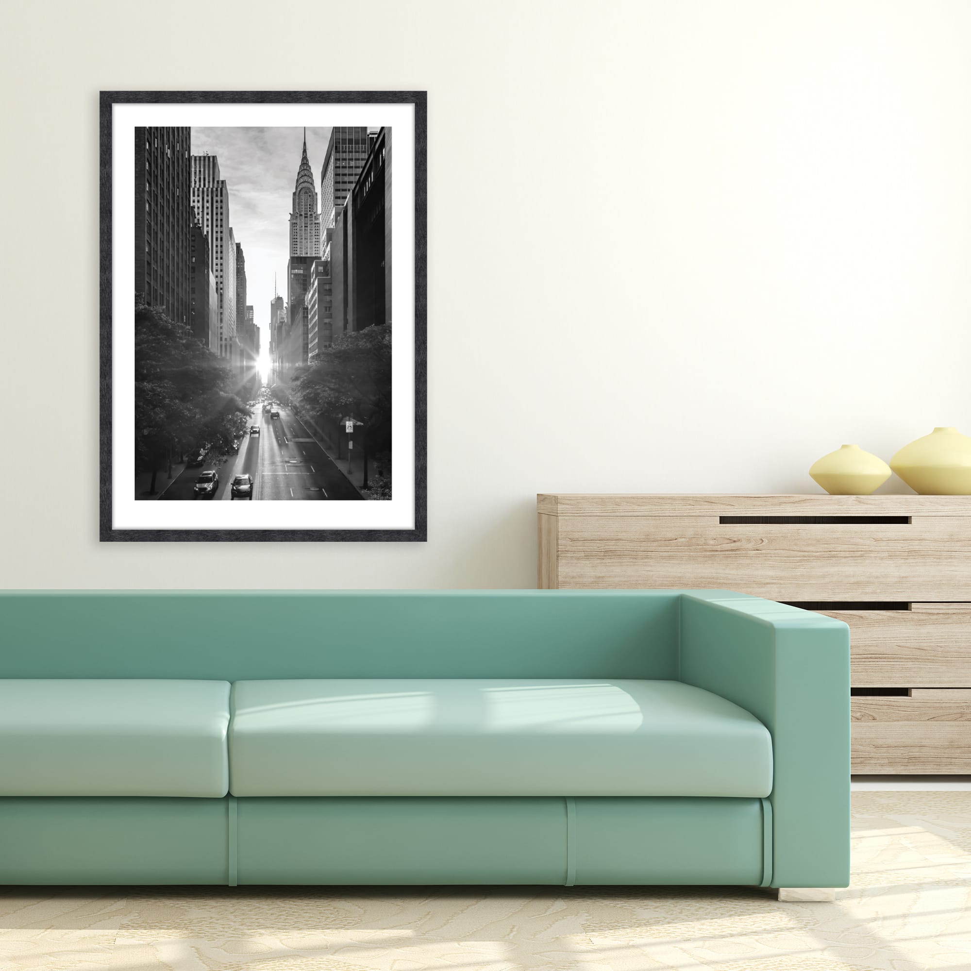 82718500 Картина в раме "Нью Йорк" 50х70 см Santreyd  - Вид №3