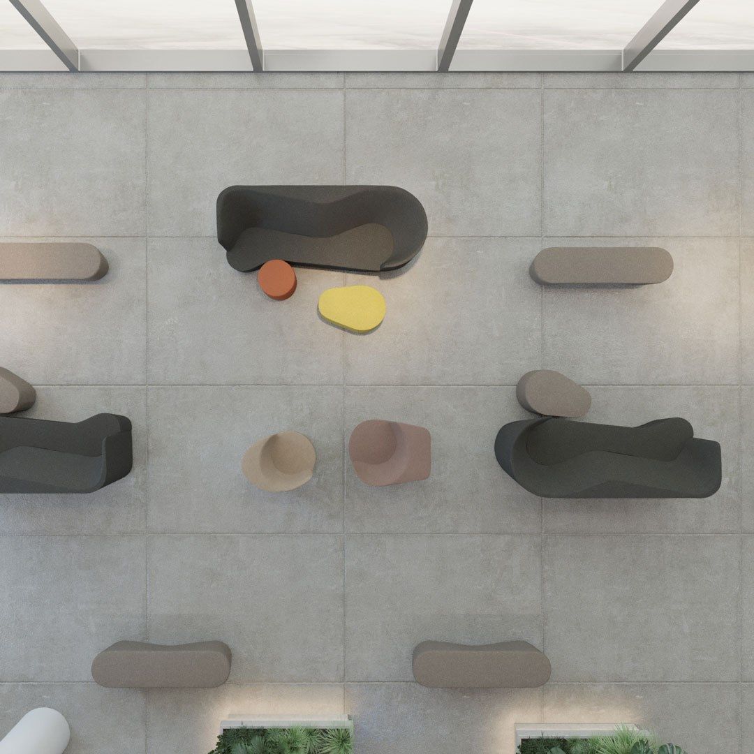 Овальный пуф из ткани MOROSO Таба ARCH-00124434 - Вид №4