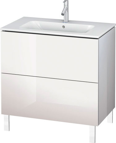 LC662601111 L-Cube Тумбочка напольная Кашемировый дуб Duravit - Вид №1