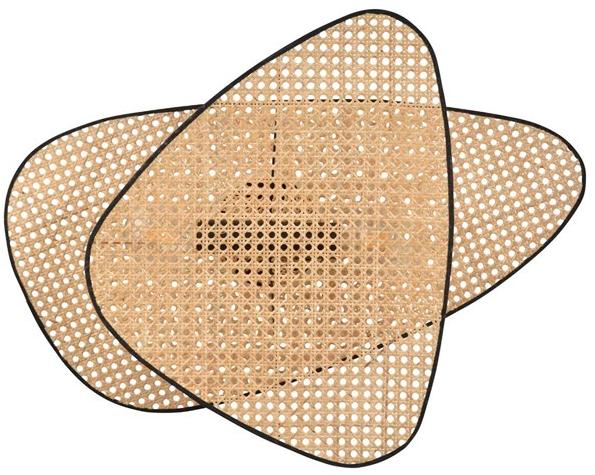 Market Set Венский соломенный настенный светильник Screen cannage 655172 - Вид №1