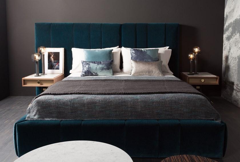 Vibieffe Кровать из ткани с мягким изголовьем 50 italo sun-id-1488722 - Вид №6