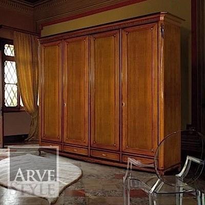 Arvestyle Деревянный шкаф с комодом Villa Vf-0077-w - Вид №1