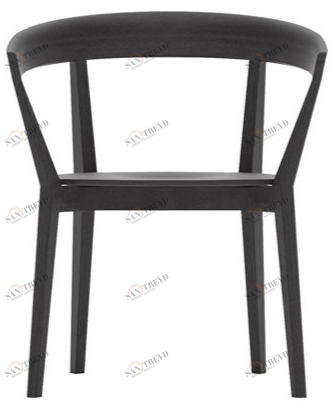 Andreu World Деревянный стул с подлокотниками Carola So0907