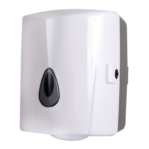 72020 Держатель рулoна бумажных полотенец, материал белый пластик ABS SANELA