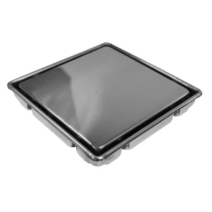 91580475 Трап для душа Loranto 3065.0A050K.015.1 сухой затвор 15x15 см нержавеющая сталь STLM-1477669