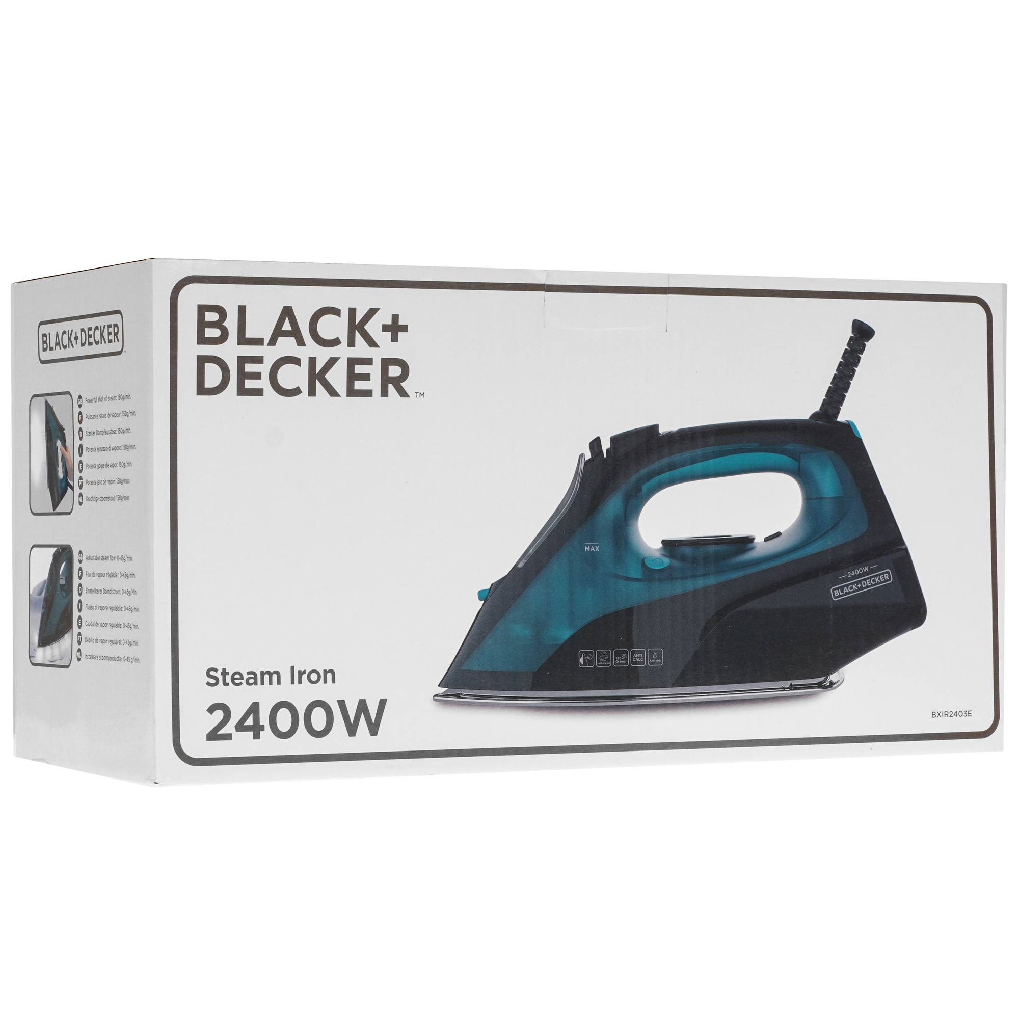 9918777 Утюг Black+Decker BXIR2403E черный STDN-0029896 - Вид №7