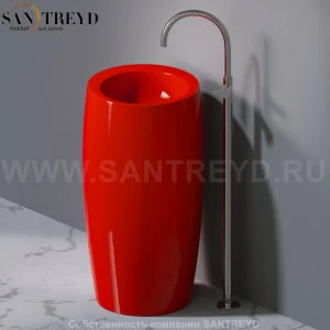 L100T0R0VT.125 Напольная раковина стоящая круглая A. e T. Italia SPOT