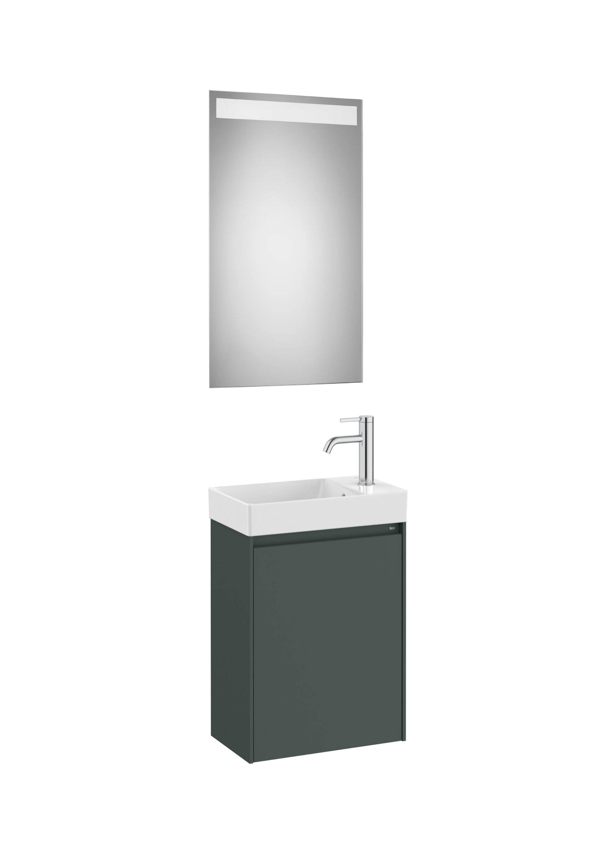 Деревянный подвесной умывальник с зеркалом Roca Ona ARCH-00049163 - Вид №8