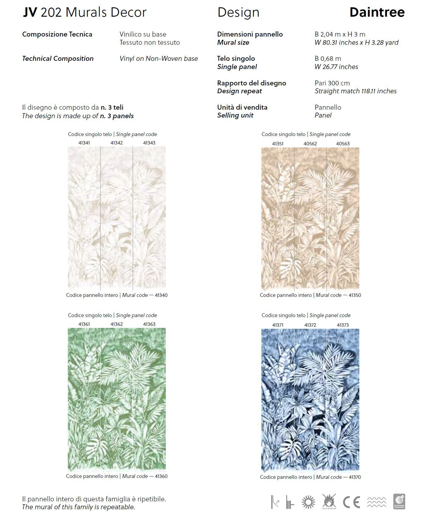 Обои с цветочными мотивами Jannelli&Volpi СП 202 MURALS DECOR ARCH-00145929 - Вид №4